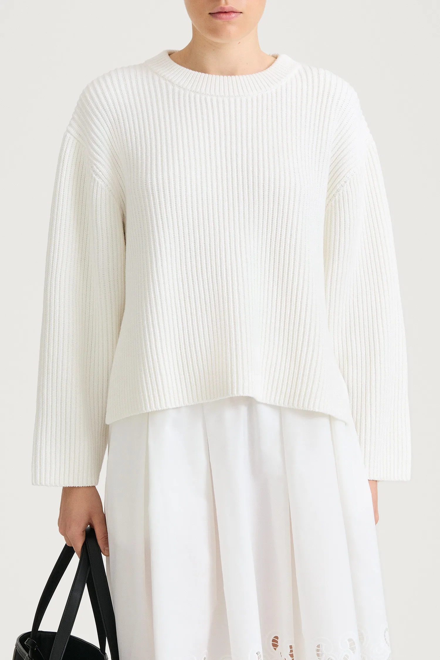 ABELLA SWEATER - WHITE sold by Stylein product image thumbnail 3