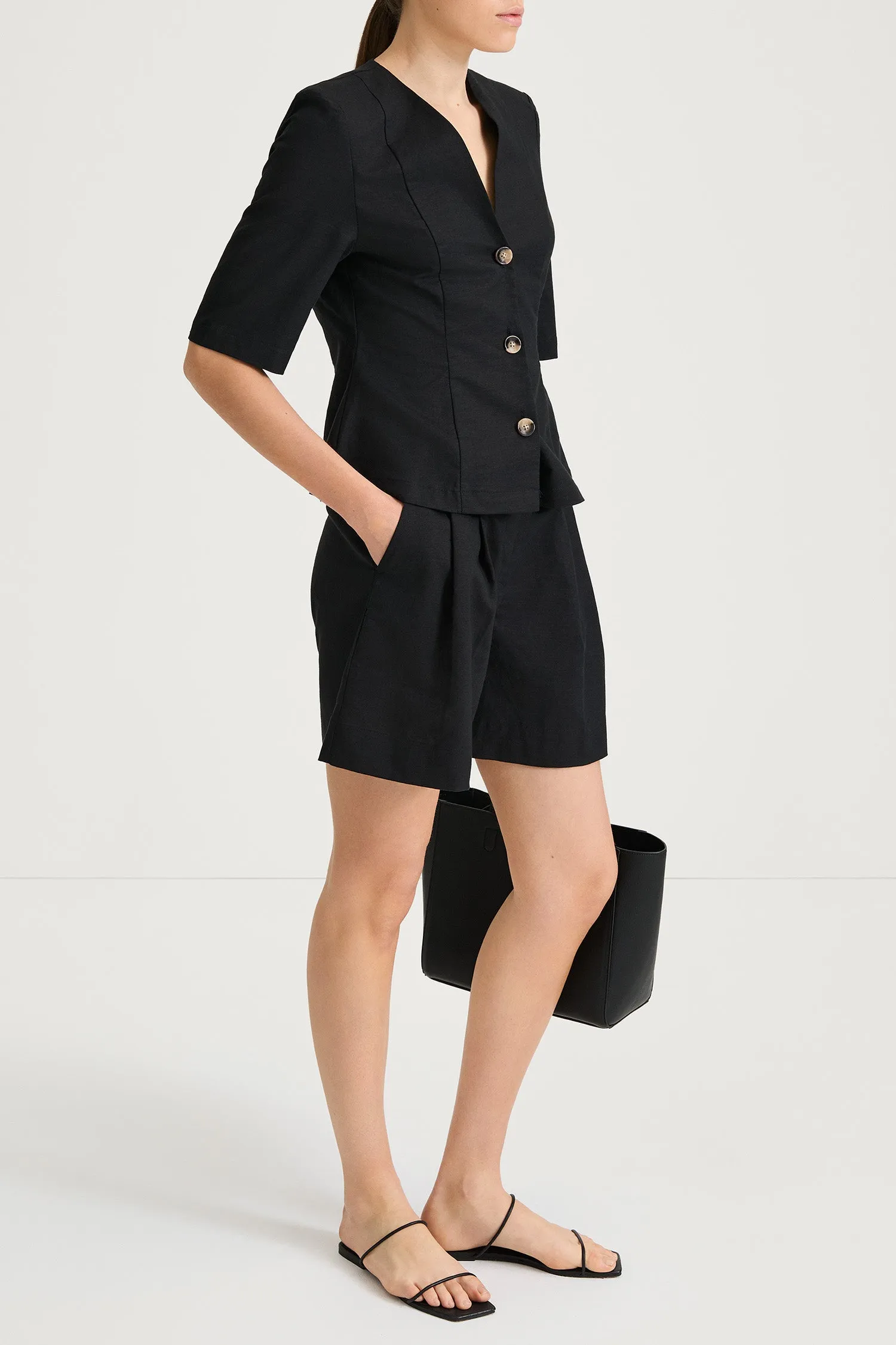 SABRA BLOUSE - BLACK sold by Stylein product image thumbnail 4