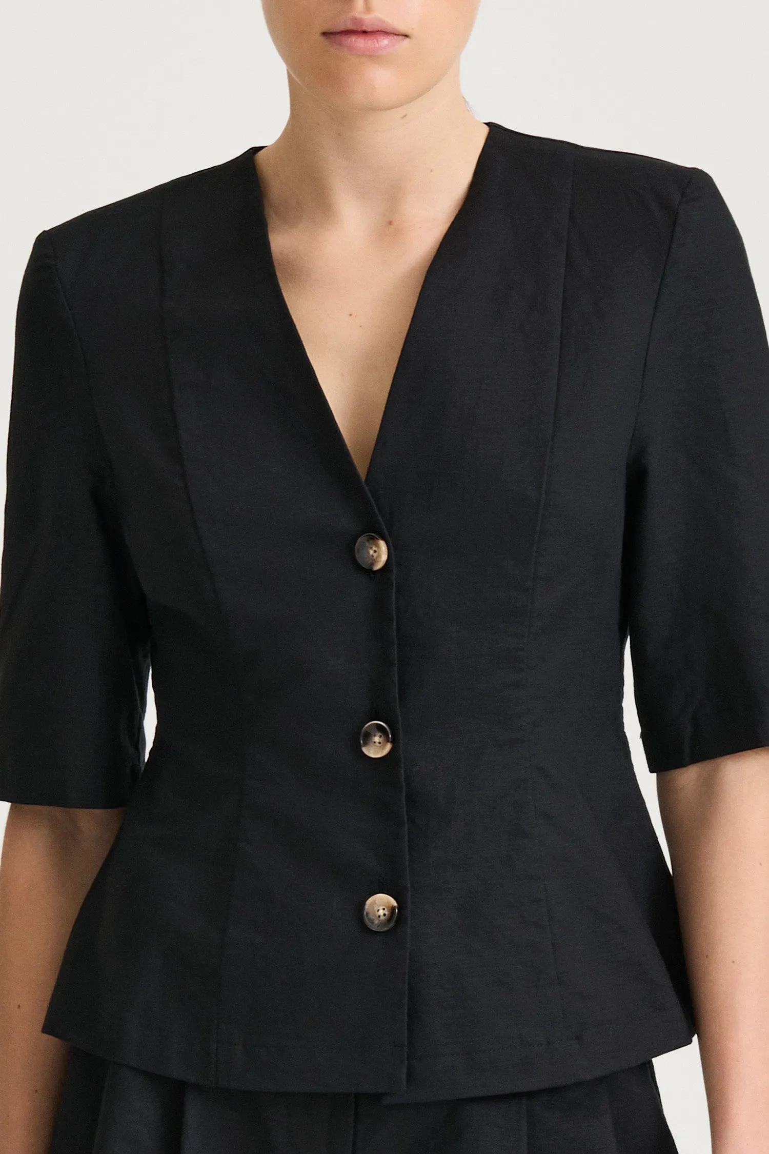 SABRA BLOUSE - BLACK sold by Stylein product image thumbnail 5