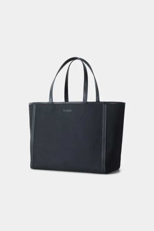 YACHT BAG CANVAS - BLACK made by Stylein