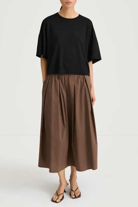 JORINA SKIRT - CACAO made by Stylein