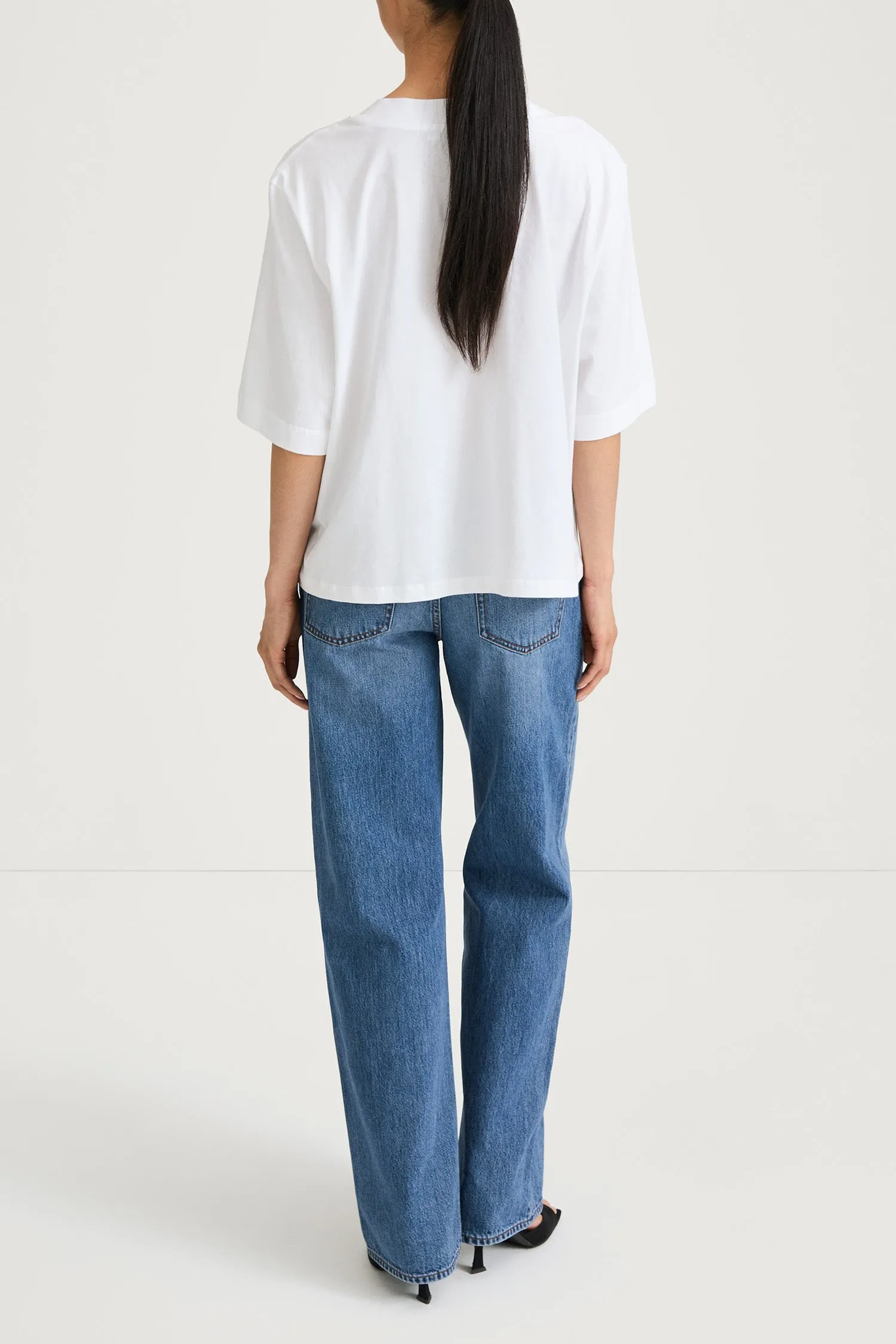 JOYCE T-SHIRT - WHITE sold by Stylein product image thumbnail 5