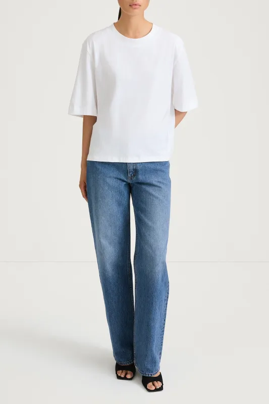 JOYCE T-SHIRT - WHITE sold by Stylein