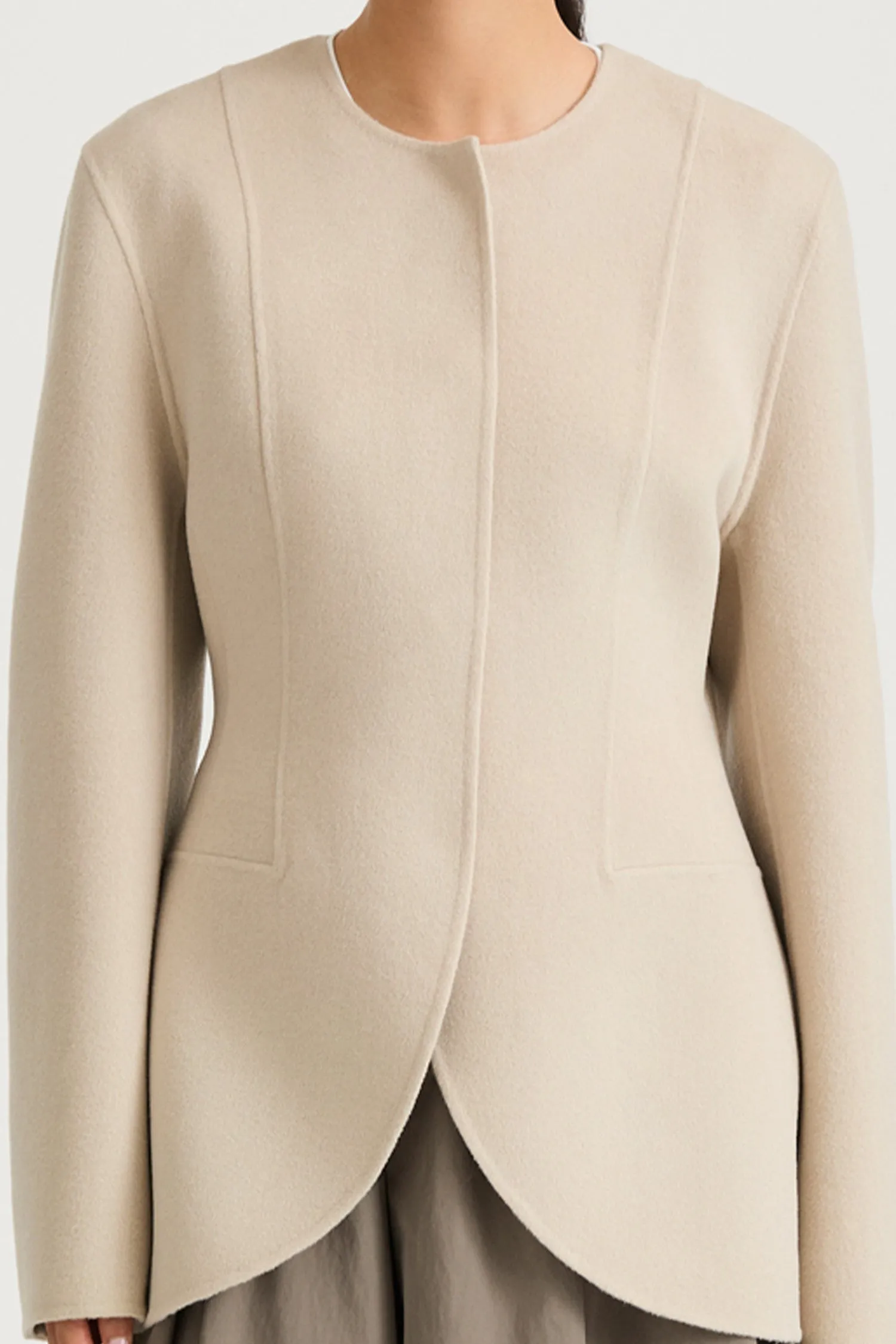 TYRA JACKET - OYSTER sold by Stylein product image thumbnail 5
