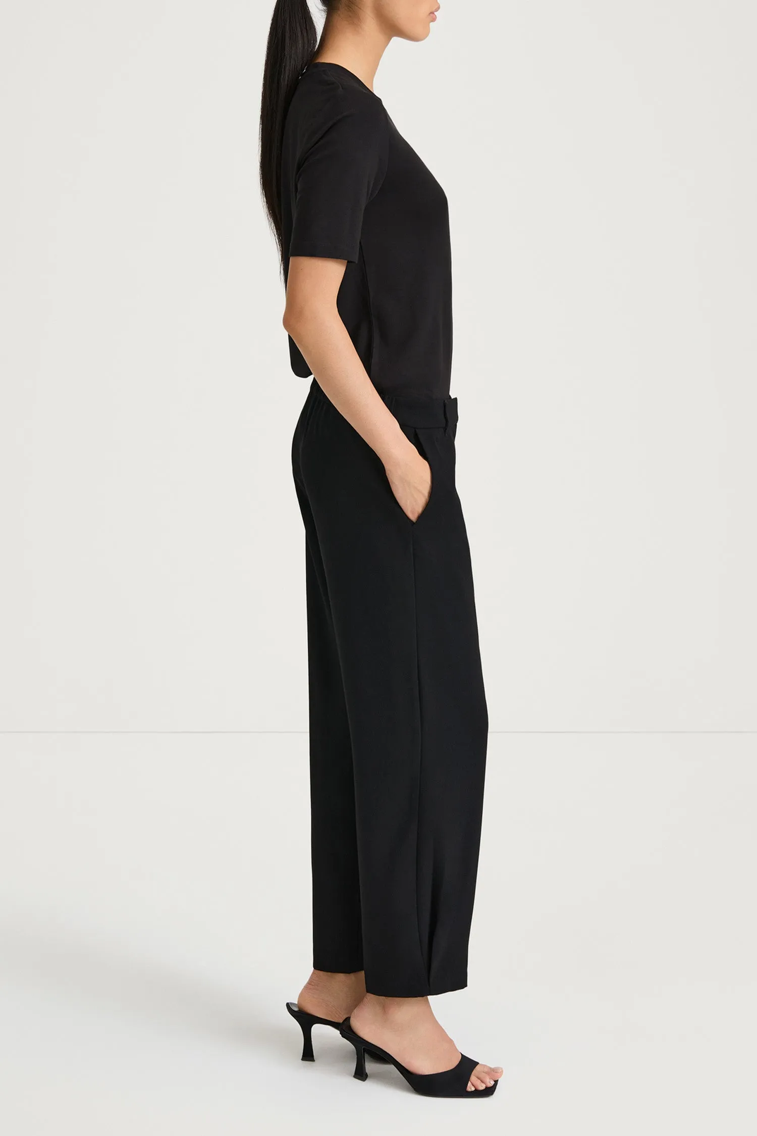 BERGIO TROUSERS - BLACK sold by Stylein product image thumbnail 4