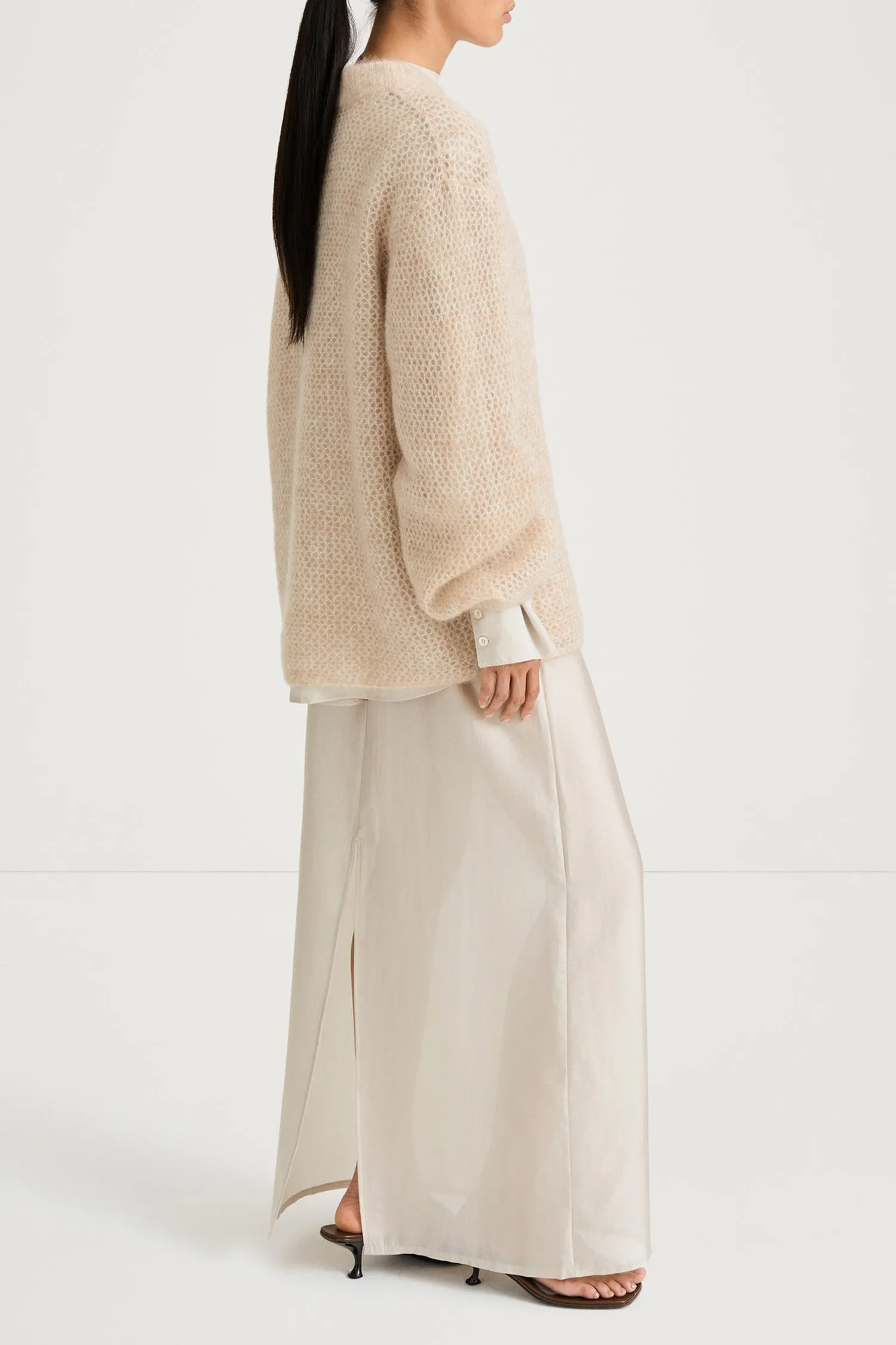 NELLA SWEATER - OYSTER sold by Stylein product image thumbnail 5