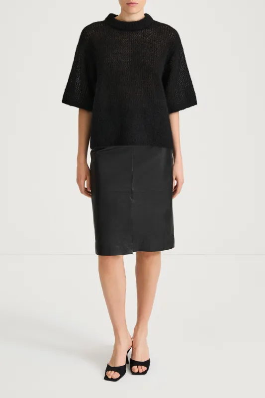 NIA SWEATER - BLACK made by Stylein