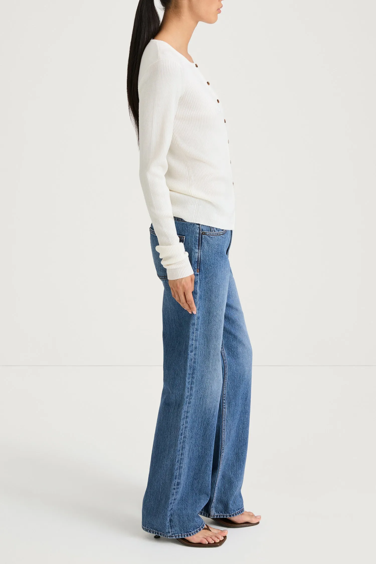 HAMANI CARDIGAN - CREAM sold by Stylein product image thumbnail 4