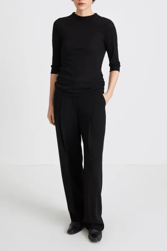 NOGARA TOP - BLACK made by Stylein