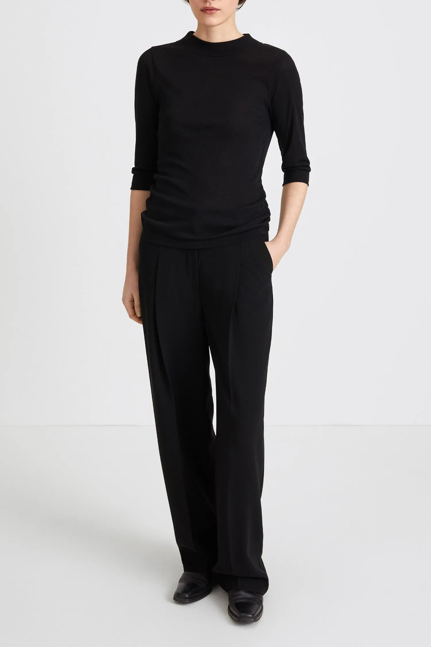 NOGARA TOP - BLACK sold by Stylein