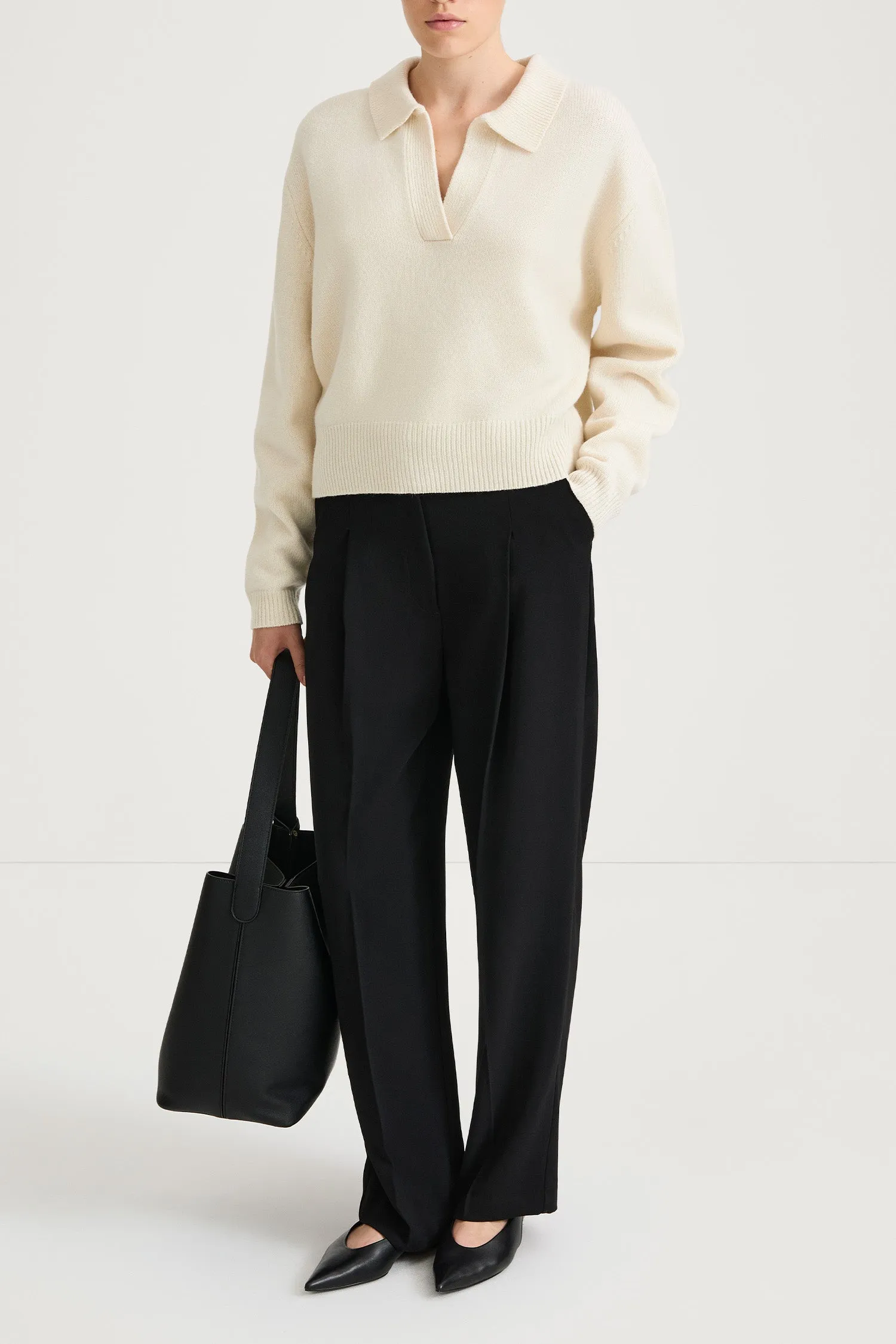 HARMONY SWEATER - CREAM sold by Stylein