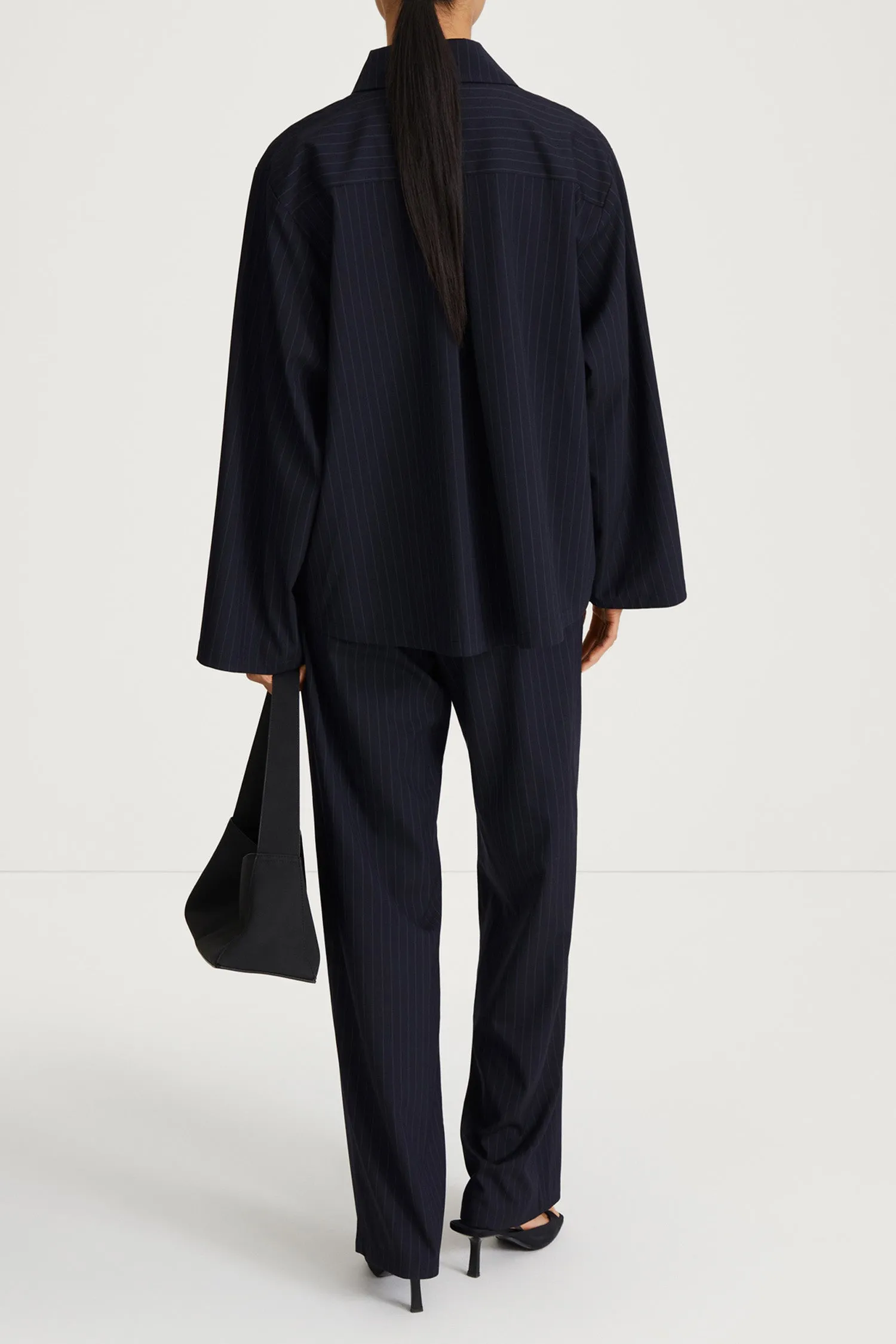 BRENLY SHIRT - NAVY PINSTRIPE sold by Stylein product image thumbnail 5