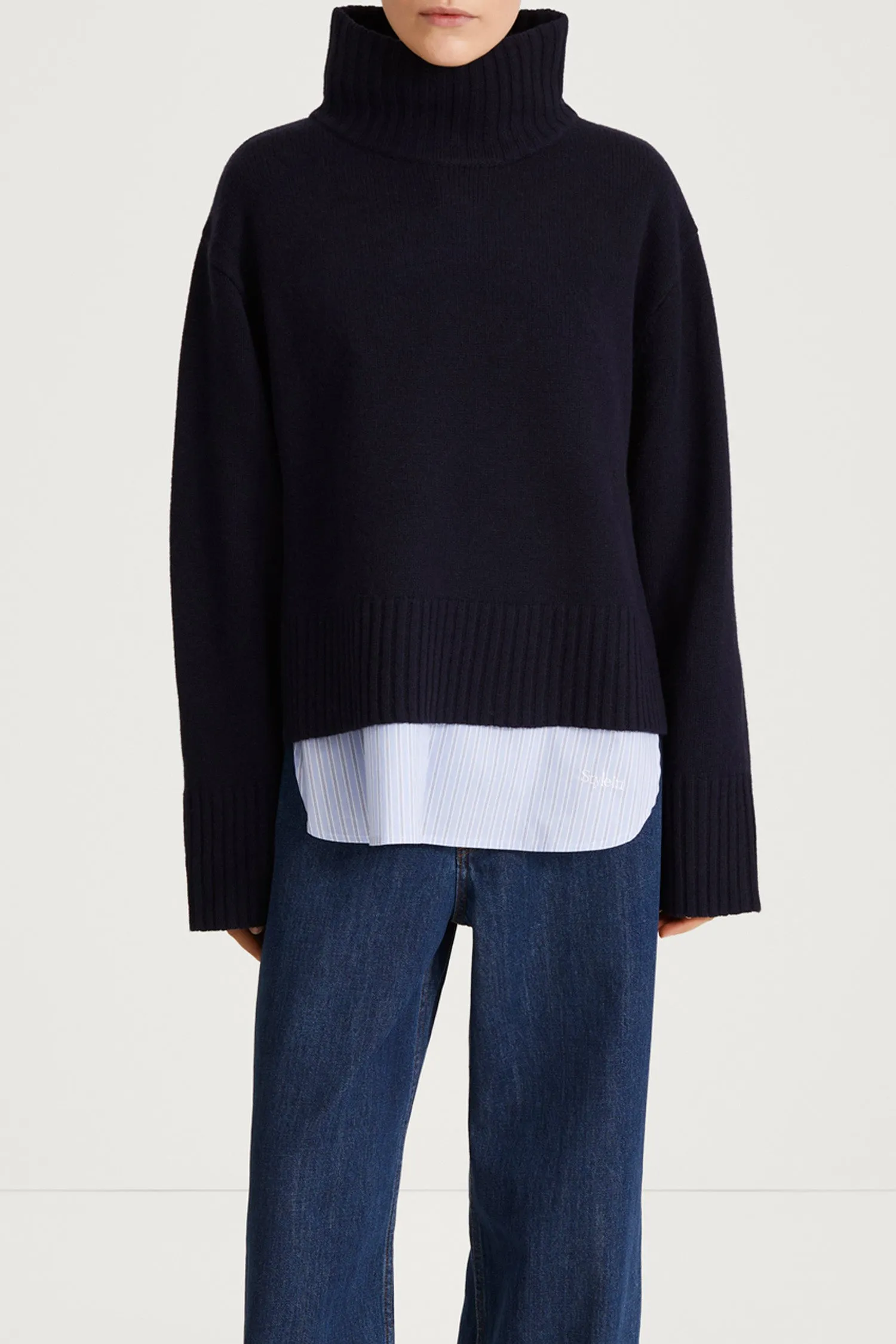 HILARY SWEATER - NAVY sold by Stylein product image thumbnail 3
