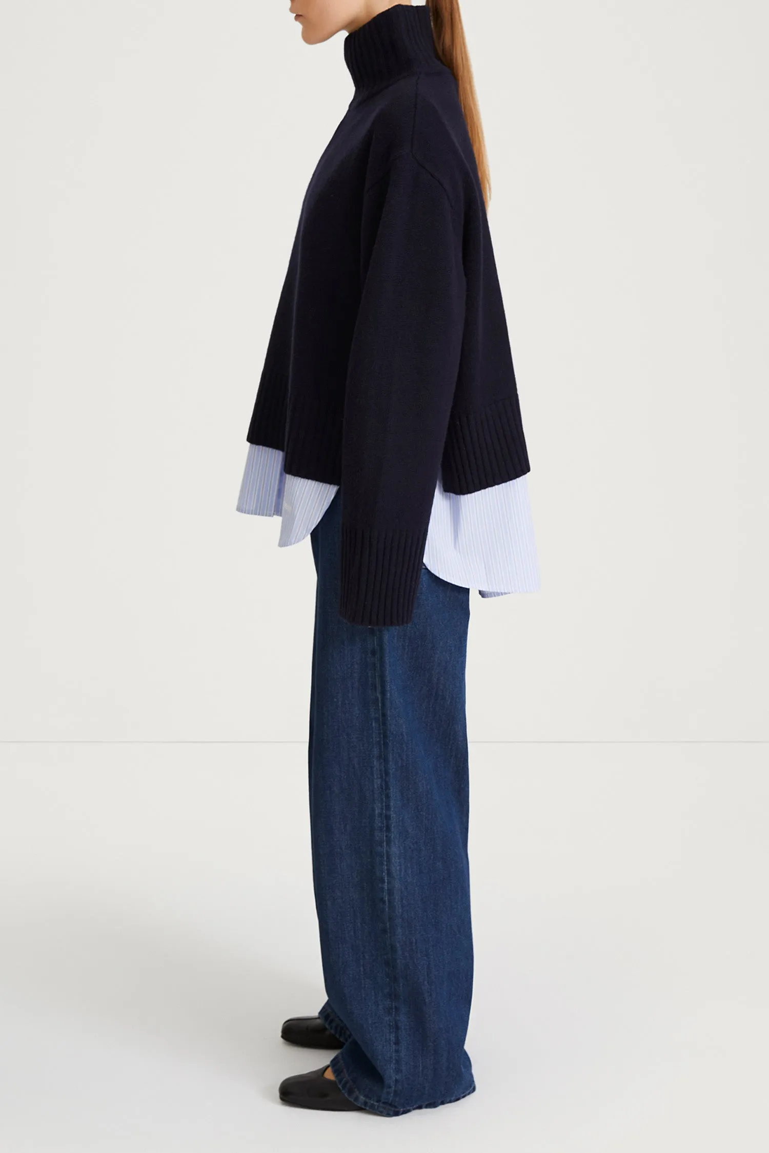 HILARY SWEATER - NAVY sold by Stylein product image thumbnail 4