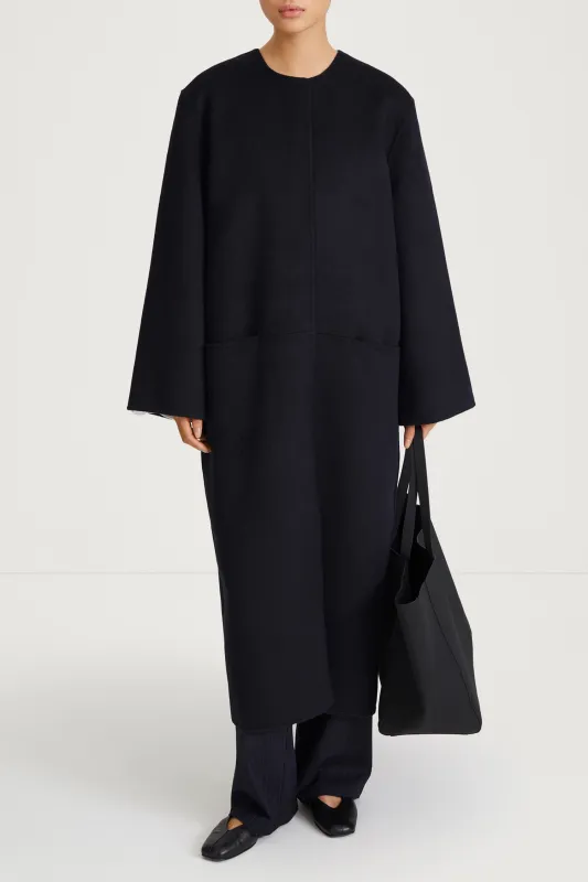 TALANI COAT - MIDNIGHT made by Stylein