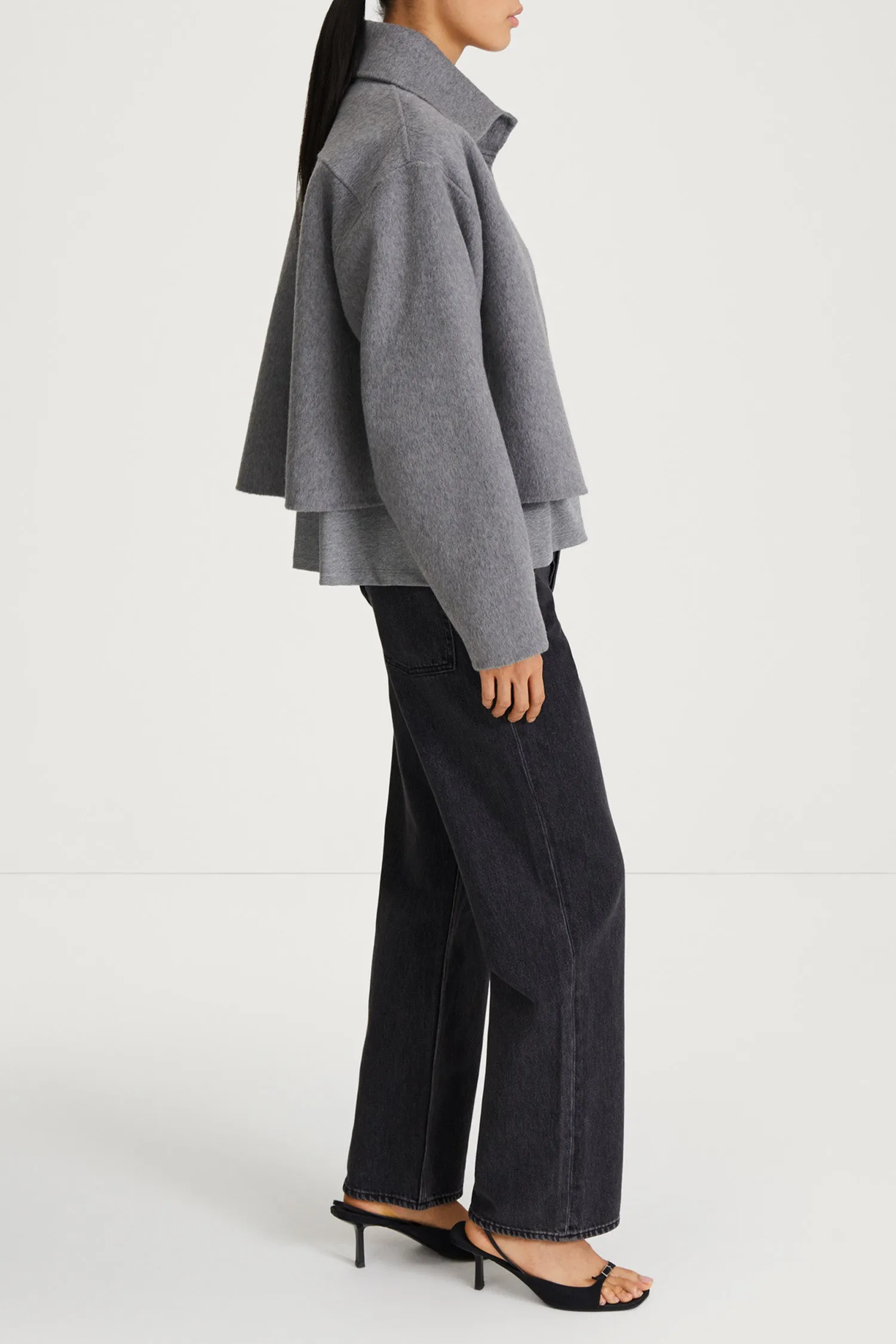 TEANO JACKET - MID GREY sold by Stylein product image thumbnail 3