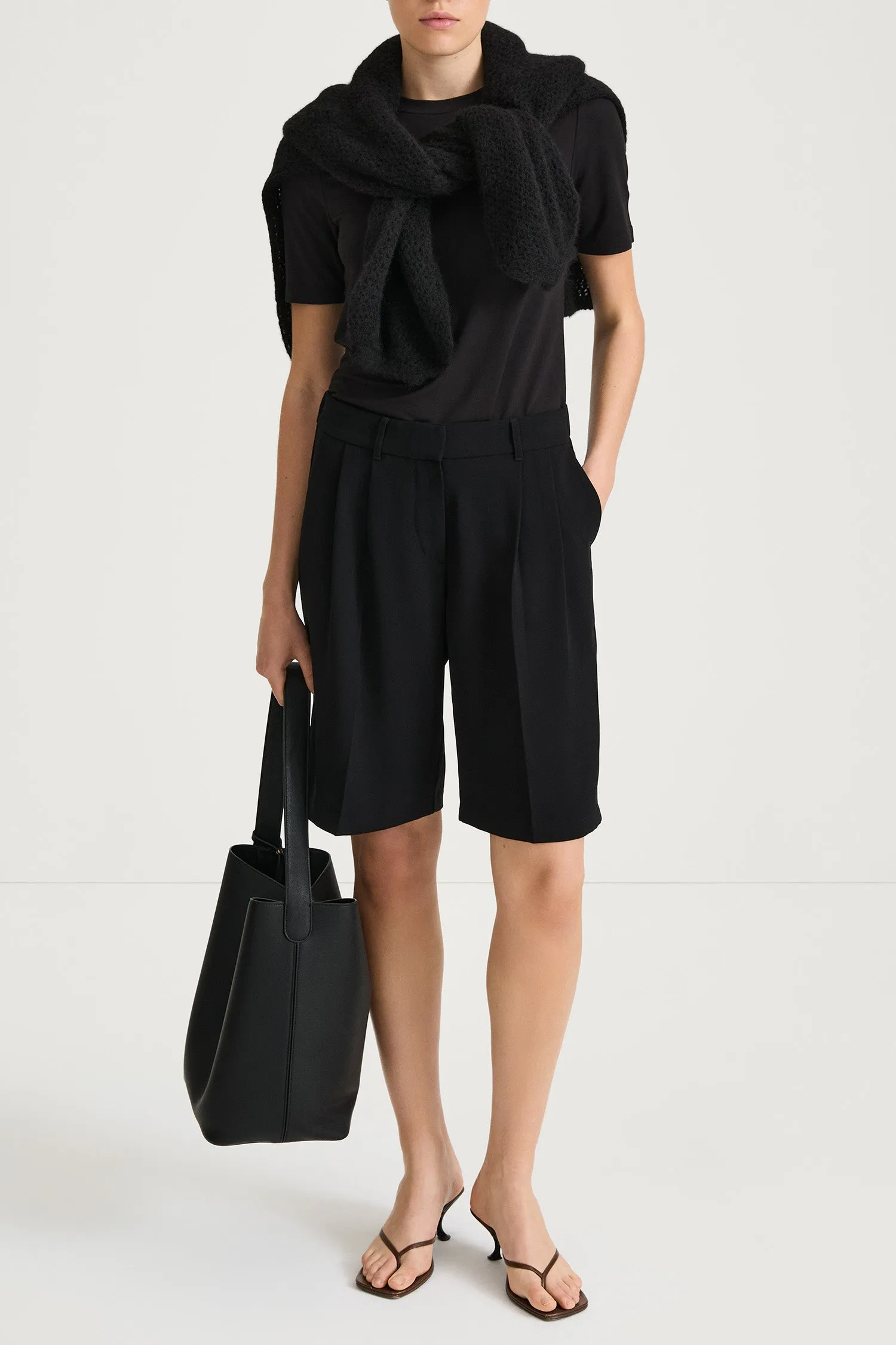 BORE SHORTS - BLACK sold by Stylein