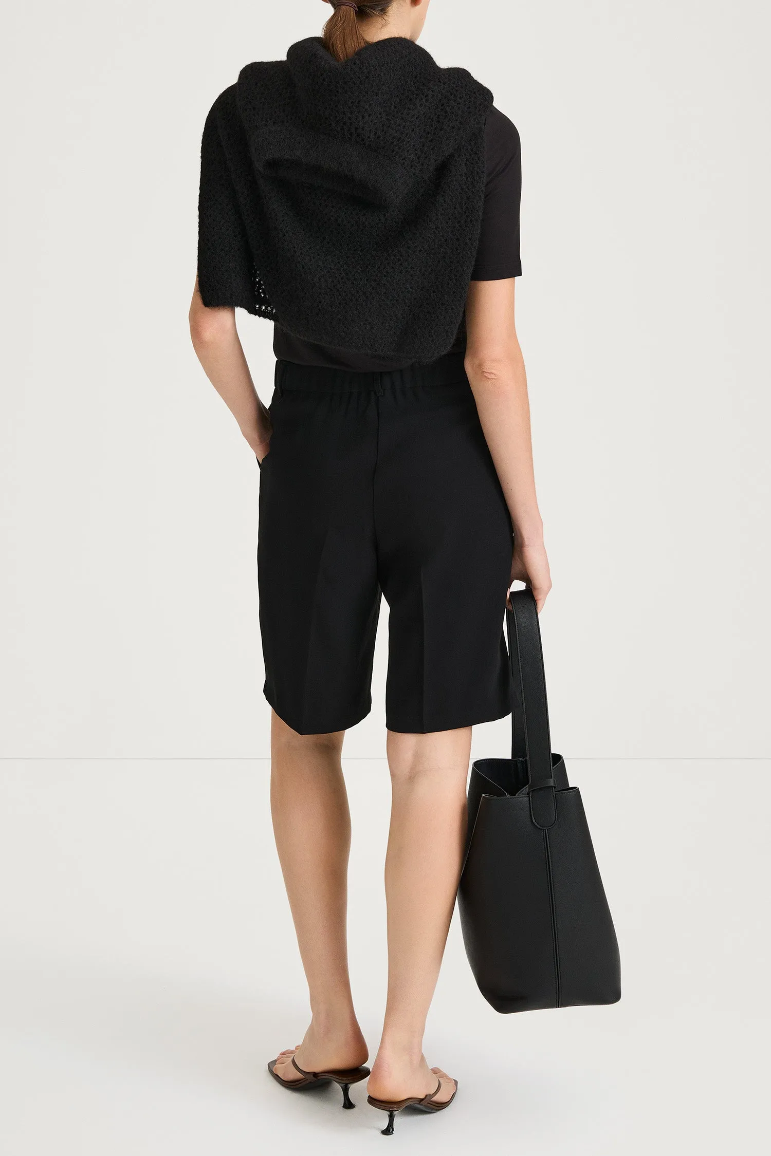 BORE SHORTS - BLACK sold by Stylein product image thumbnail 5