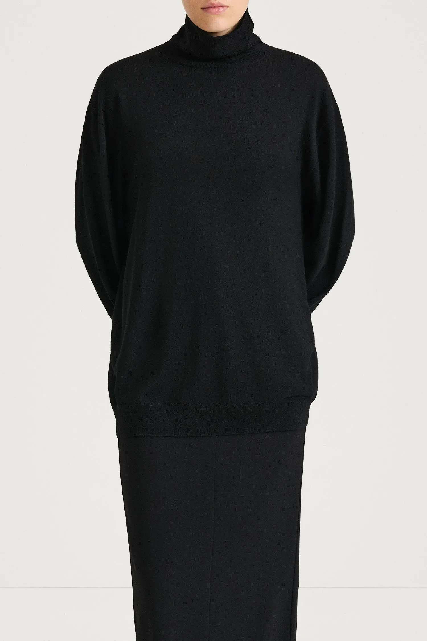 HARLEEN SWEATER- BLACK sold by Stylein product image thumbnail 3