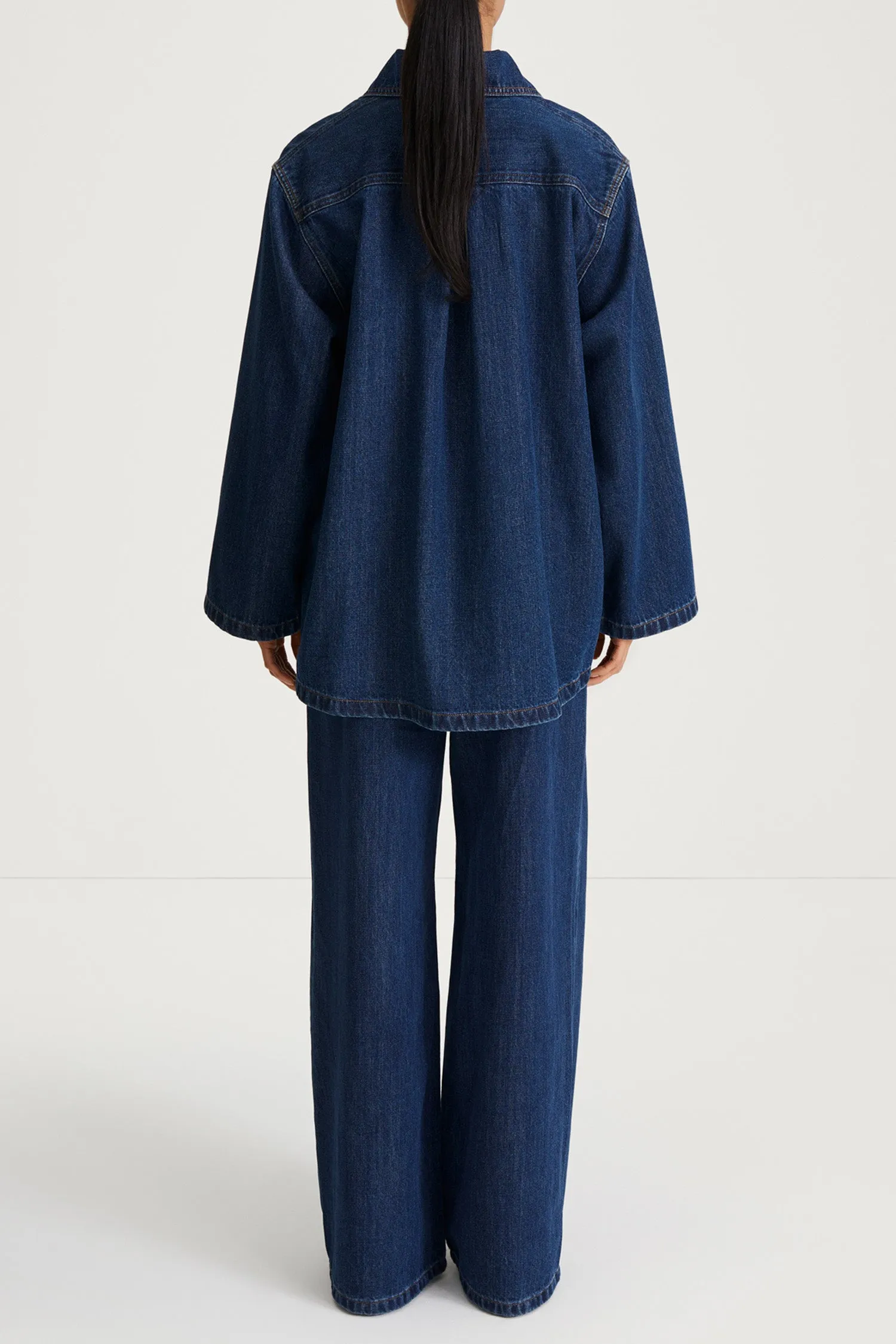 KAREN DENIM JACKET - DARK VINTAGE BLUE sold by Stylein product image thumbnail 4