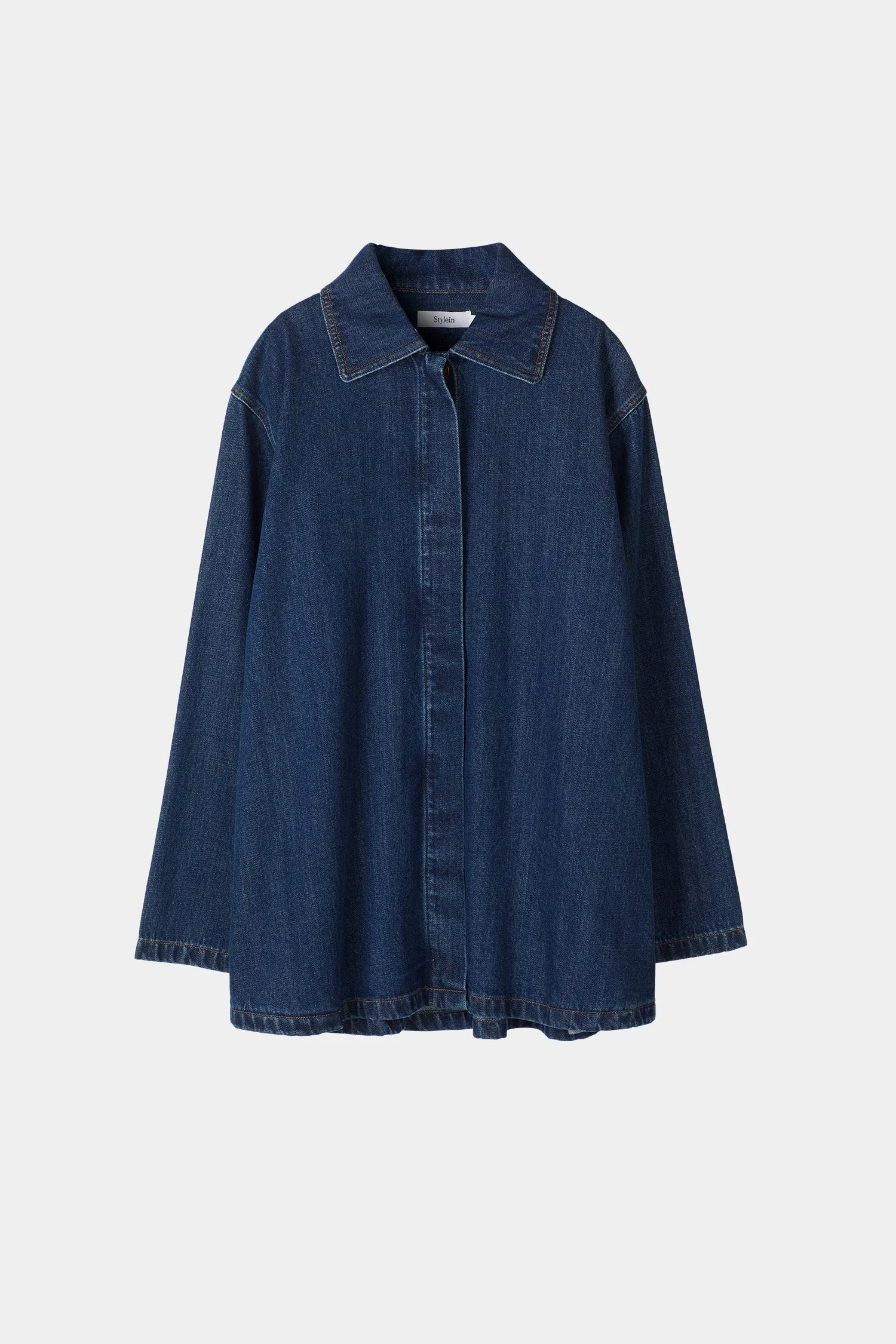 KAREN DENIM JACKET - DARK VINTAGE BLUE sold by Stylein product image thumbnail 2
