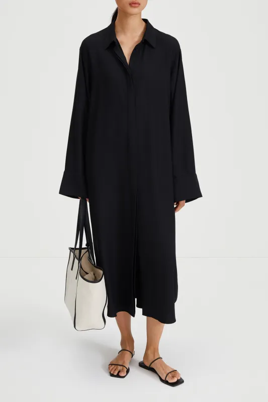 MONTORIO DRESS - BLACK made by Stylein