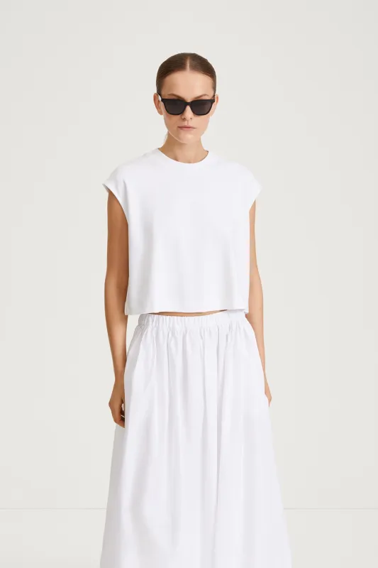 JENN TOP - WHITE made by Stylein