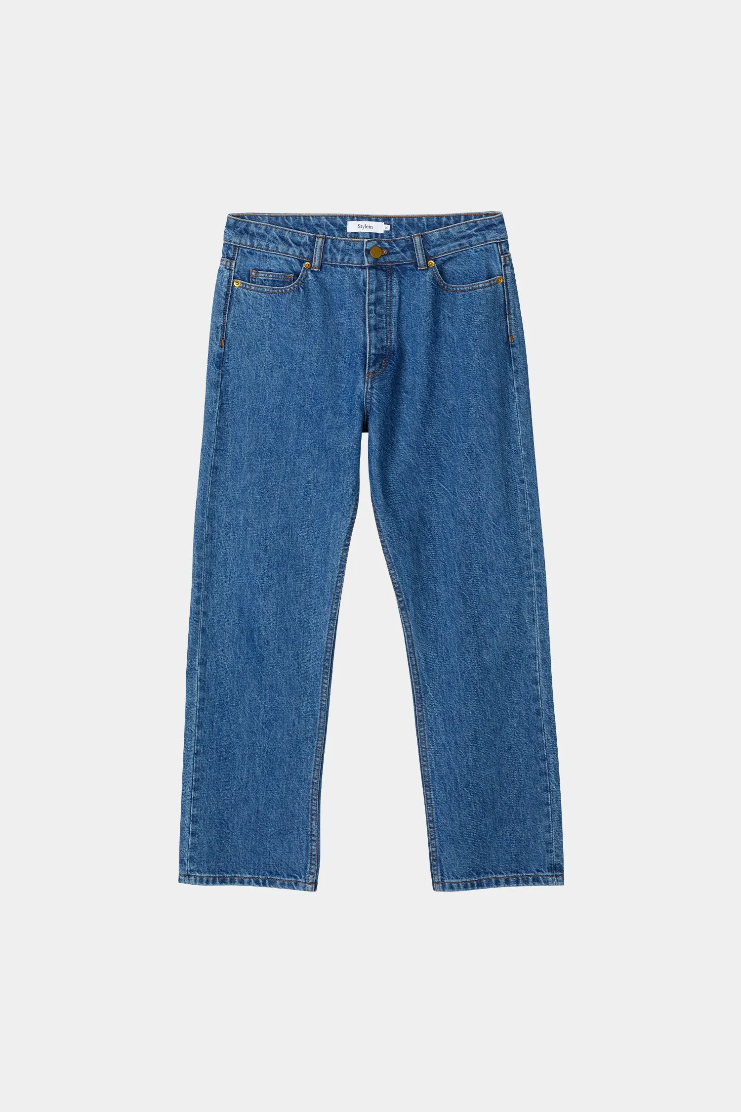 ORIGINAL CROPPED STRAIGHT FIT DENIM - KEN DENIM MID BLUE sold by Stylein product image thumbnail 5