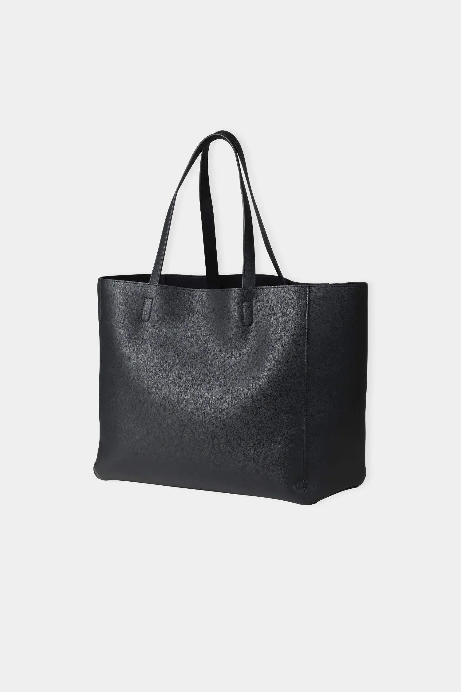 EVERYDAY SHOPPER - YACHT BAG BLACK STRUCTURED sold by Stylein