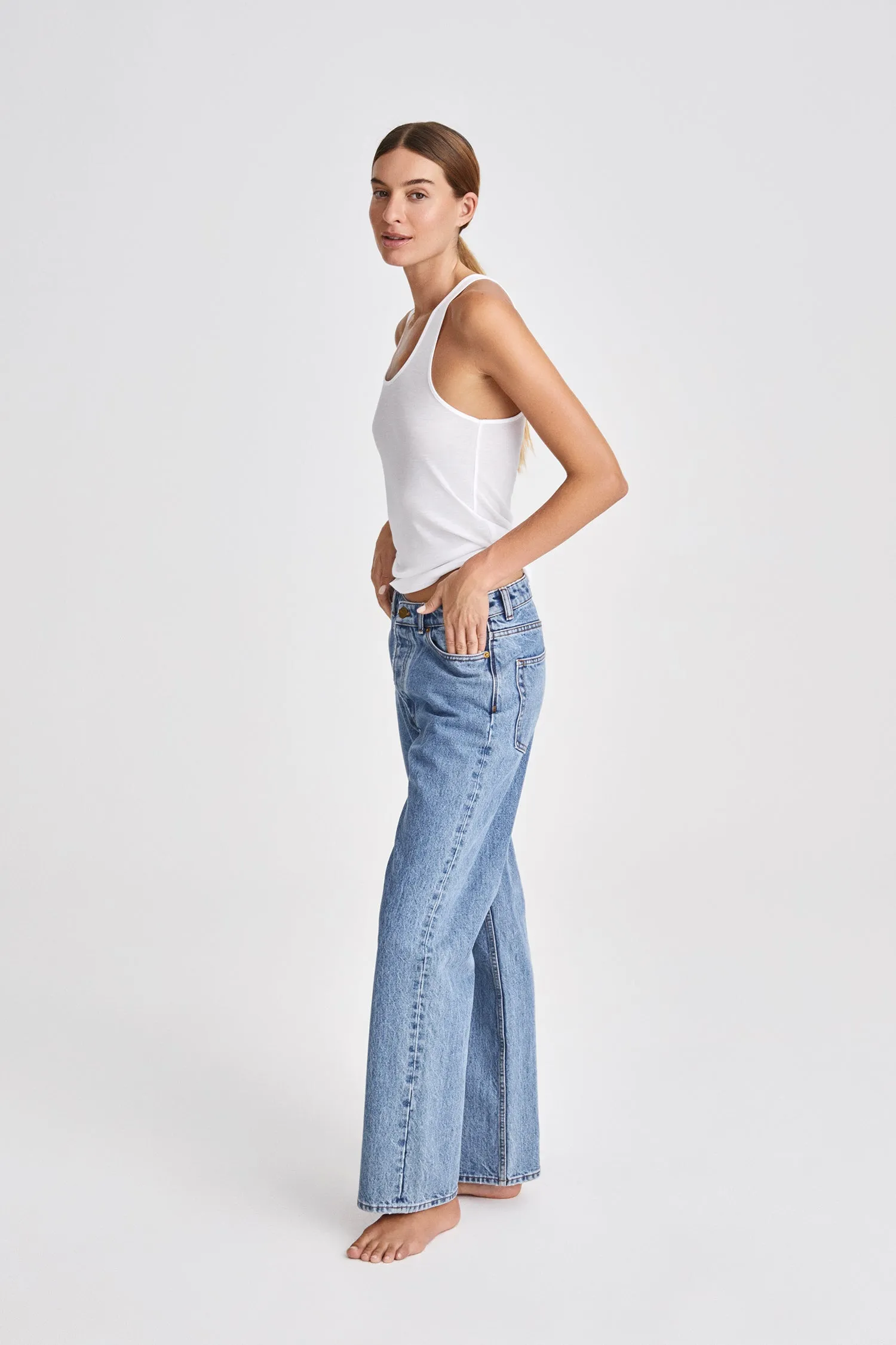 NORWOOD TOP - WHITE sold by Stylein product image thumbnail 3