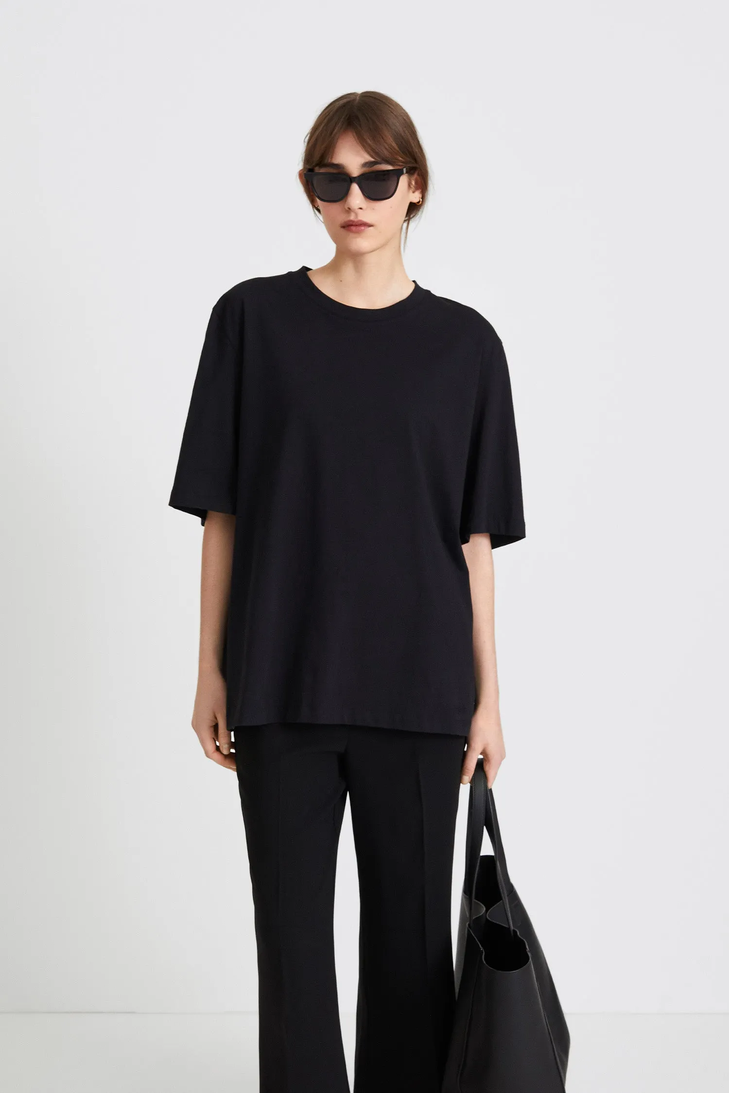 JIM T-SHIRT - BLACK sold by Stylein