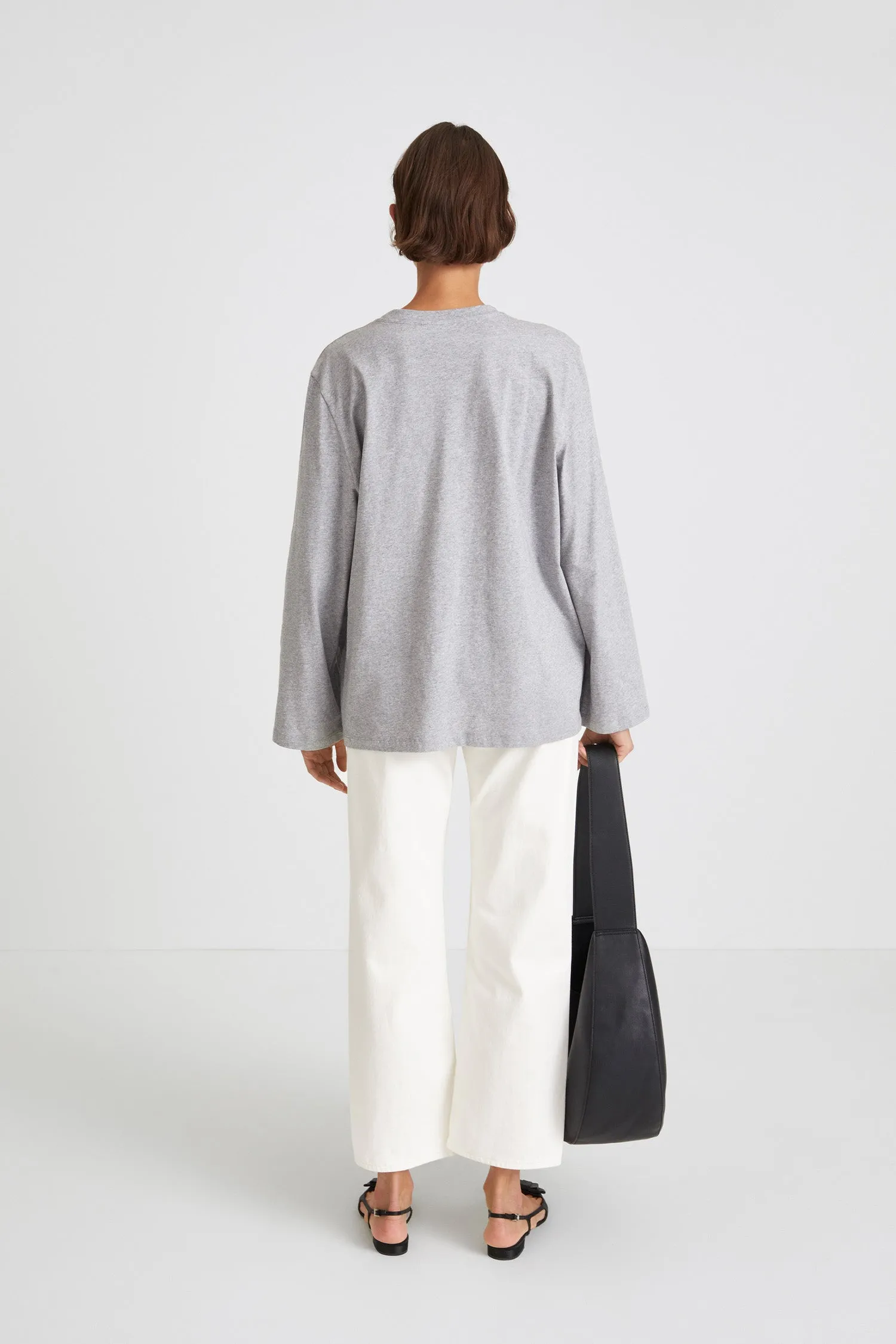 JIM LONG SLEEVE - GREY sold by Stylein product image thumbnail 4