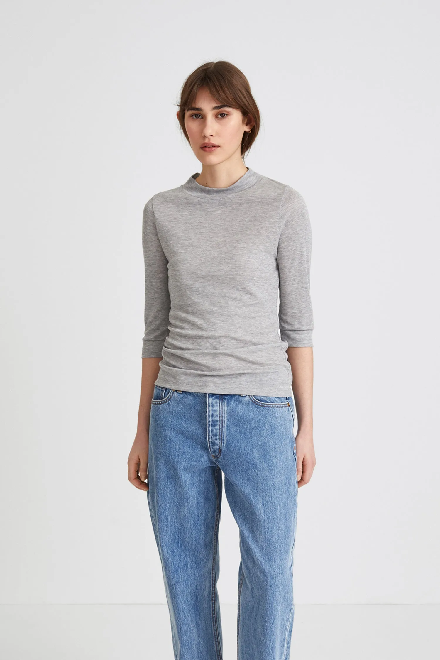 NOGARA TOP - GREY sold by Stylein