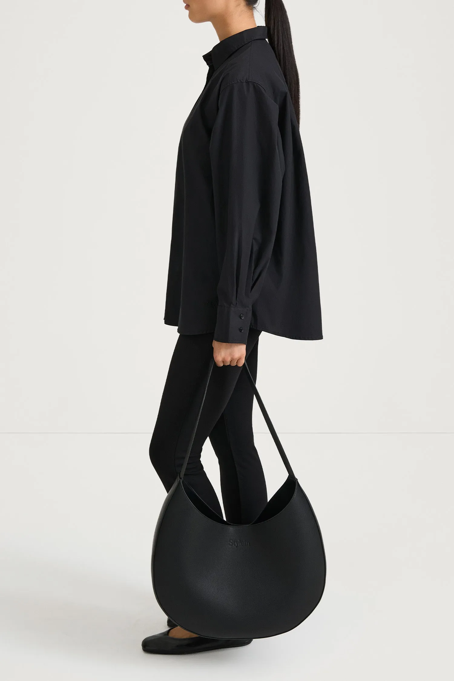 MID WAIST LEGGINGS - DANIELLA BLACK sold by Stylein product image thumbnail 4