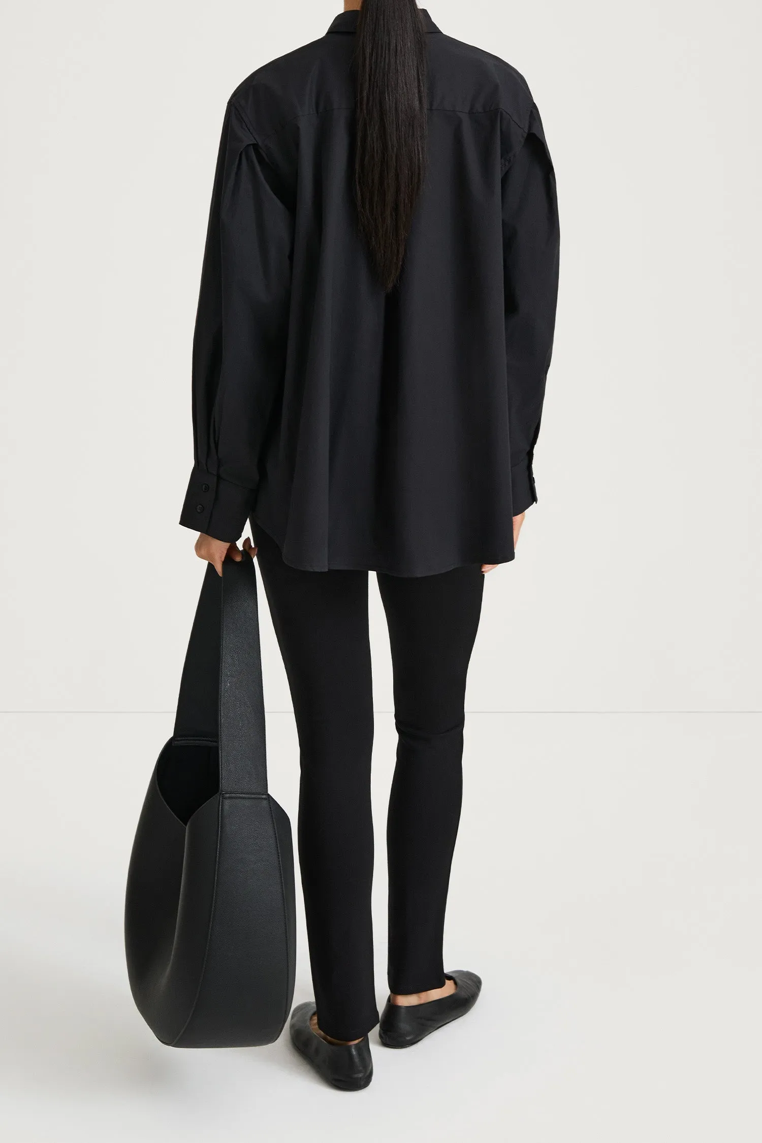 MID WAIST LEGGINGS - DANIELLA BLACK sold by Stylein product image thumbnail 5