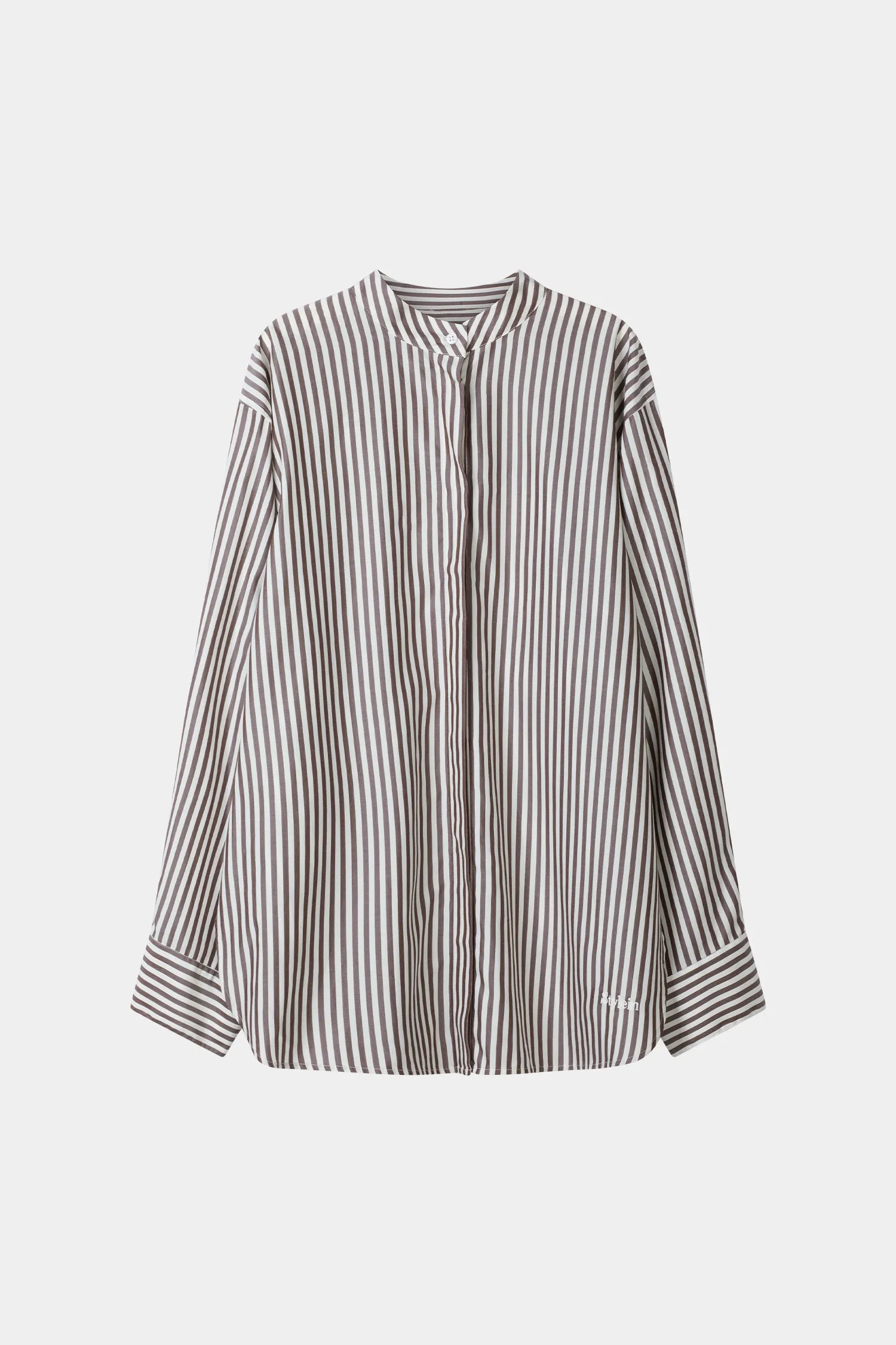 MANDRIA SHIRT - BROWN STRIPE sold by Stylein product image thumbnail 2