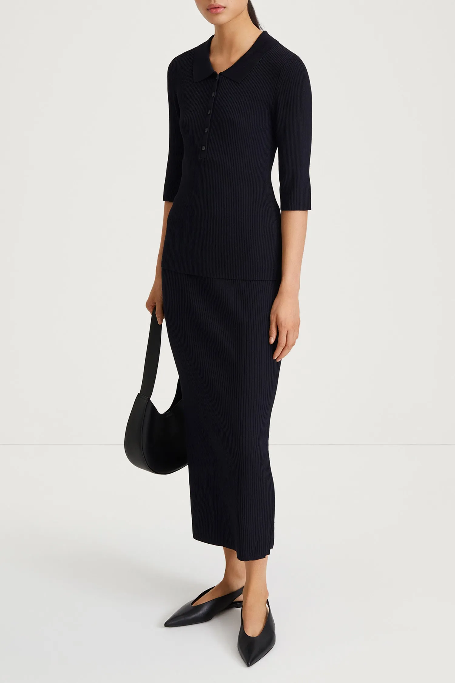 POMEROLA SKIRT - NAVY sold by Stylein product image thumbnail 4