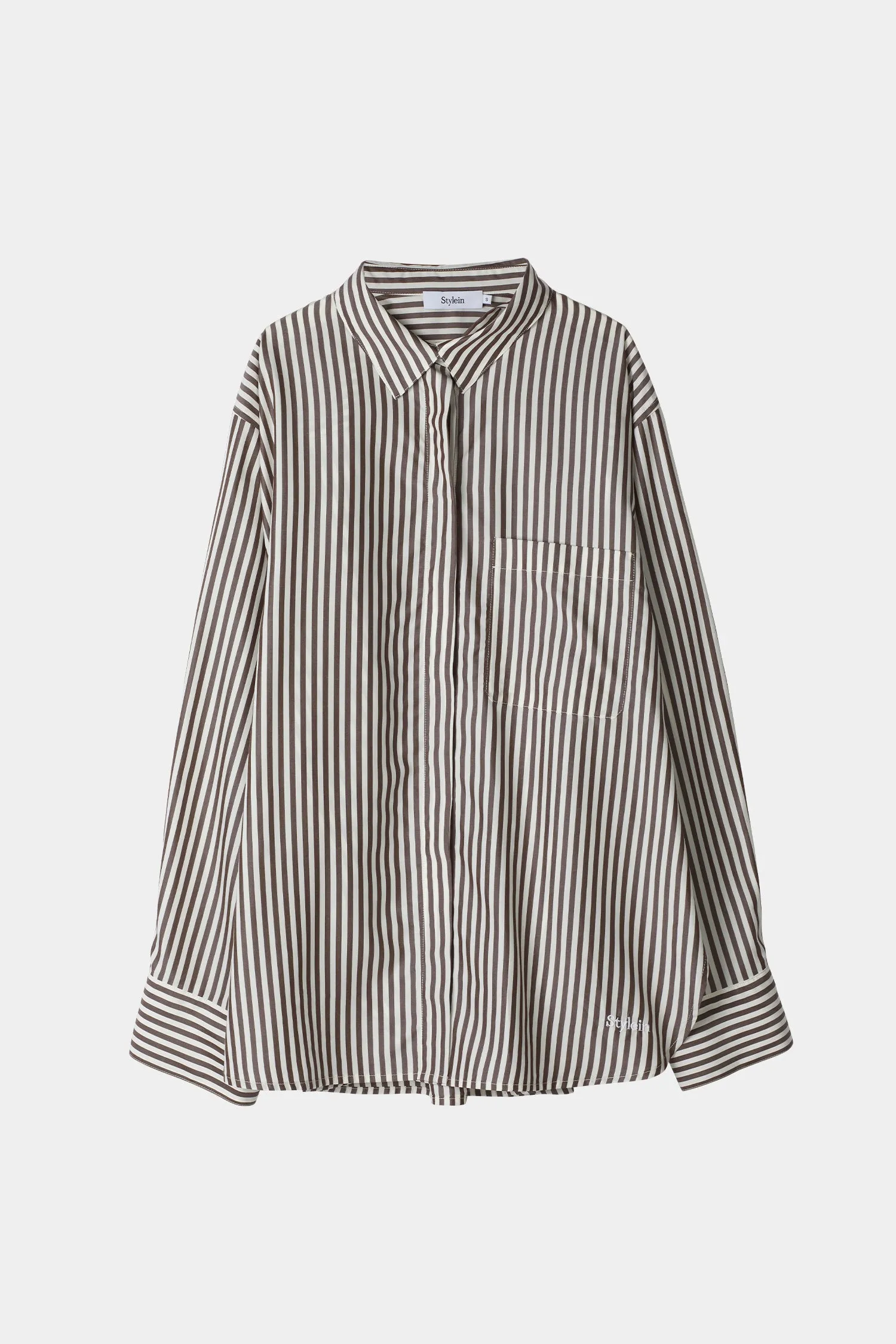 JANSELL SHIRT - BROWN STRIPE sold by Stylein product image thumbnail 2