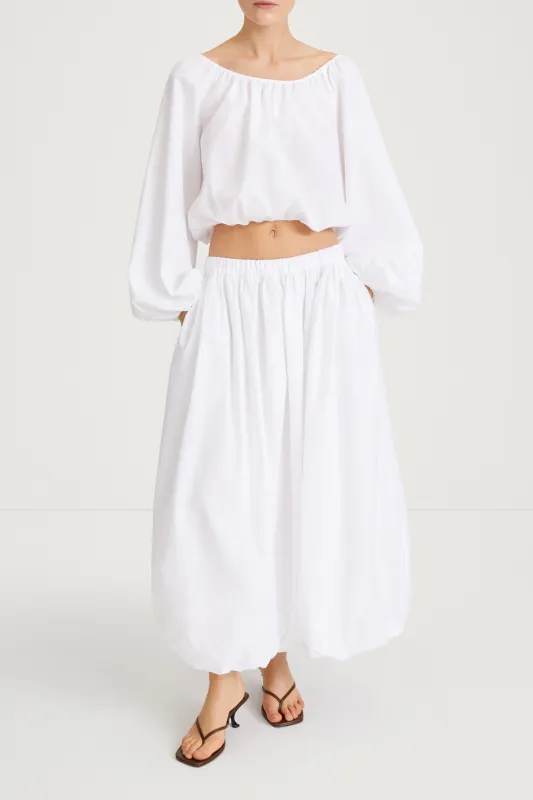 JURATA BLOUSE - WHITE made by Stylein