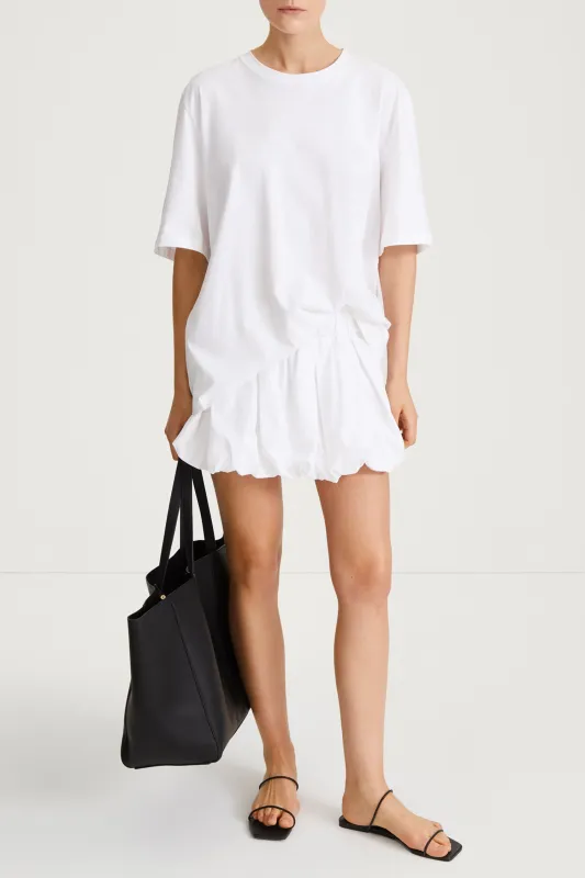 JUZZY SKIRT - WHITE made by Stylein