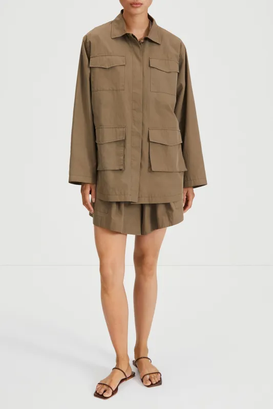 STAN JACKET - ARMY GREEN made by Stylein