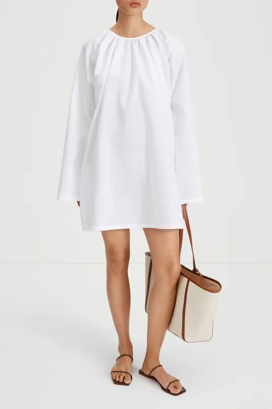 JUNI DRESS - WHITE made by Stylein