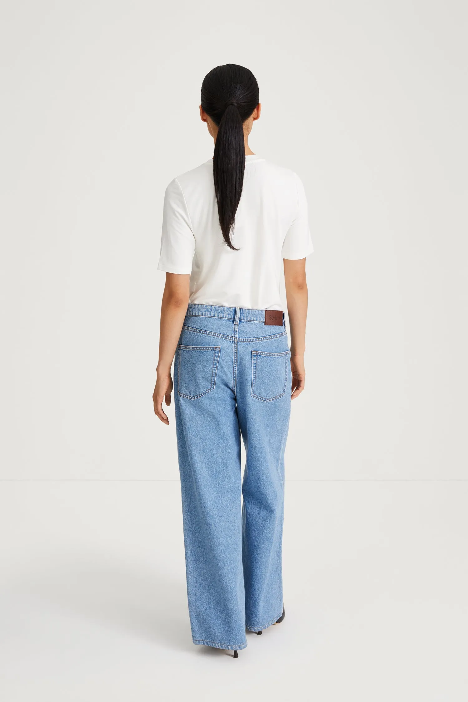 WIDE-LEG DENIM - KAYNE 90'S BLUE sold by Stylein product image thumbnail 4