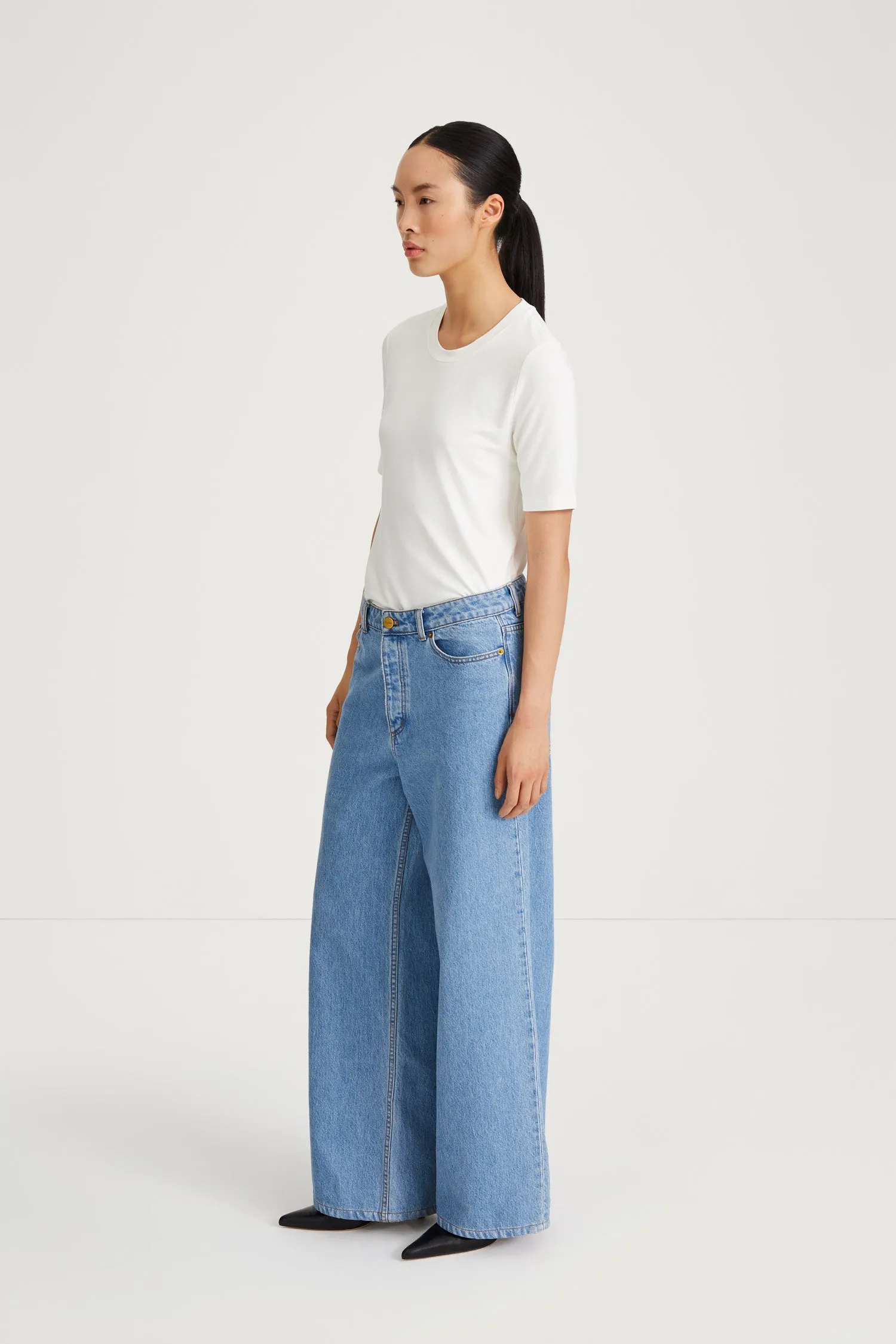 WIDE-LEG DENIM - KAYNE 90'S BLUE sold by Stylein product image thumbnail 3