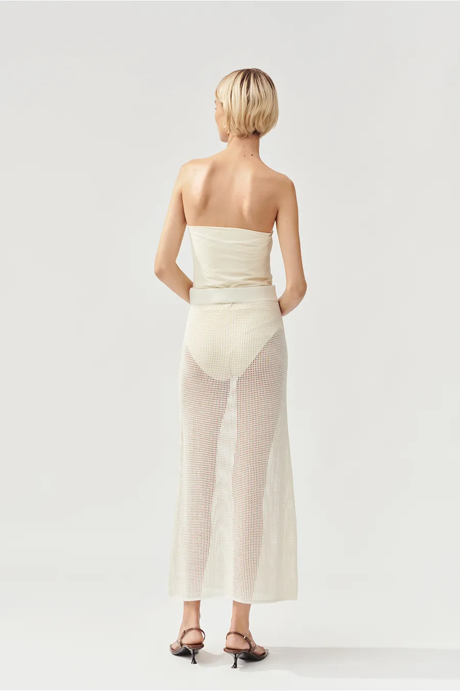 OBELIA SKIRT - CREAM sold by Stylein product image thumbnail 3