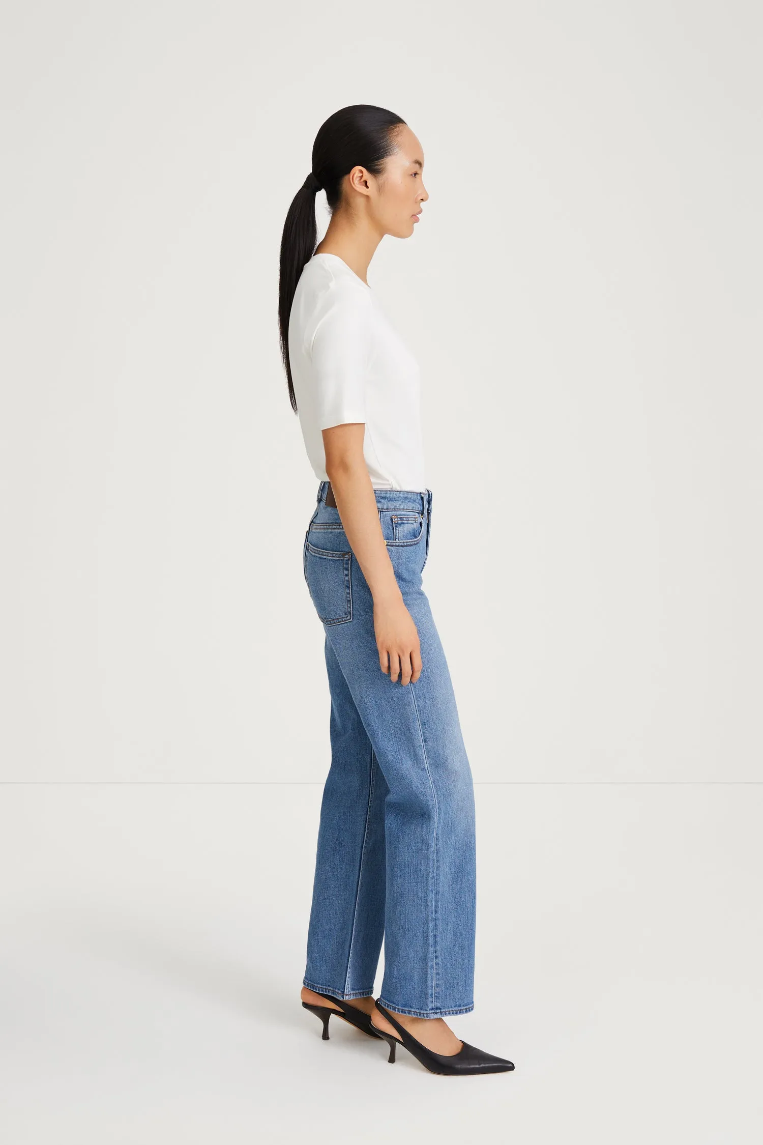 CLASSIC MID-WAIST DENIM - KENDALL ORIGINAL BLUE sold by Stylein product image thumbnail 3
