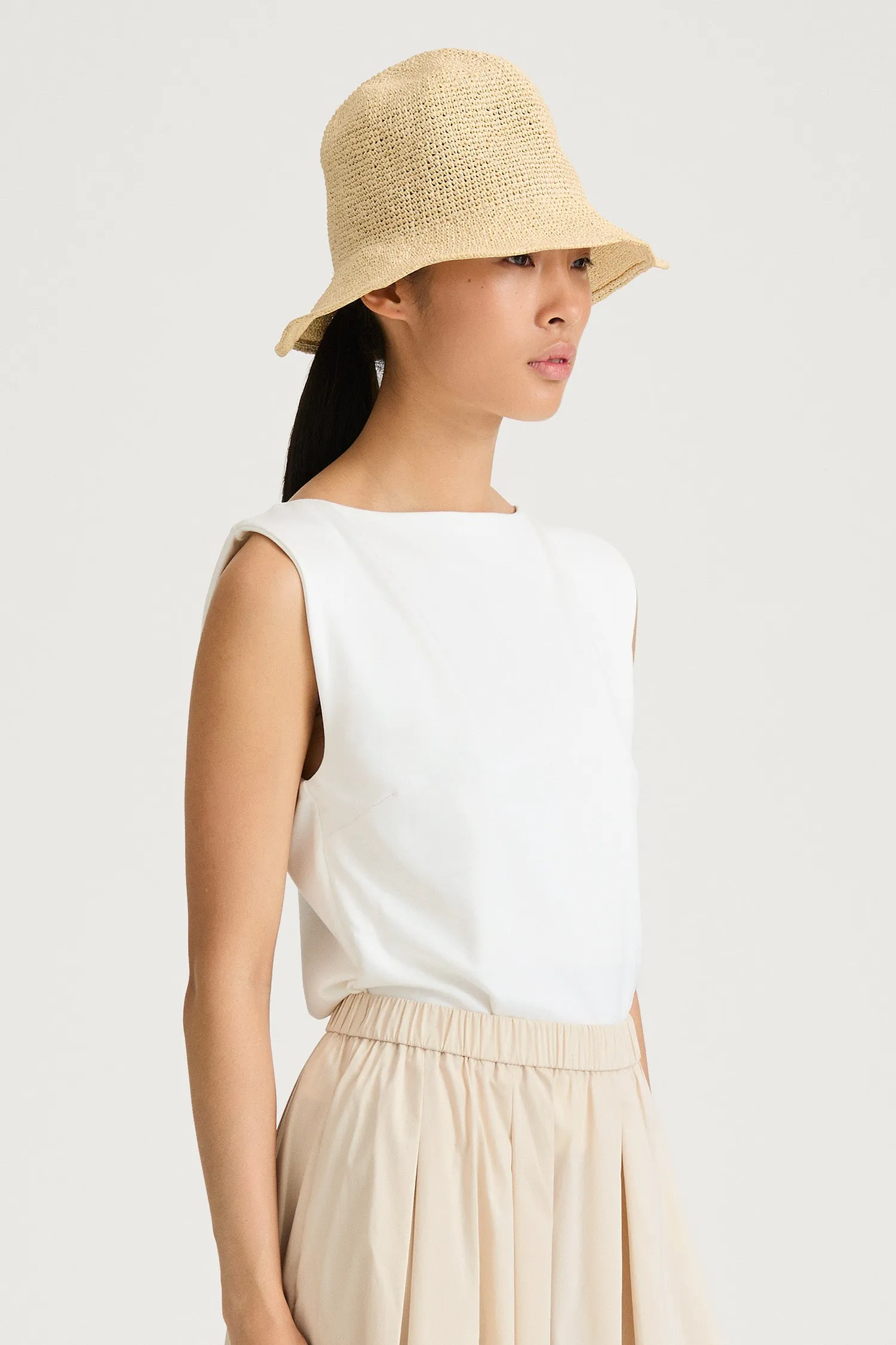 YURI HAT - CREAM sold by Stylein product image thumbnail 4
