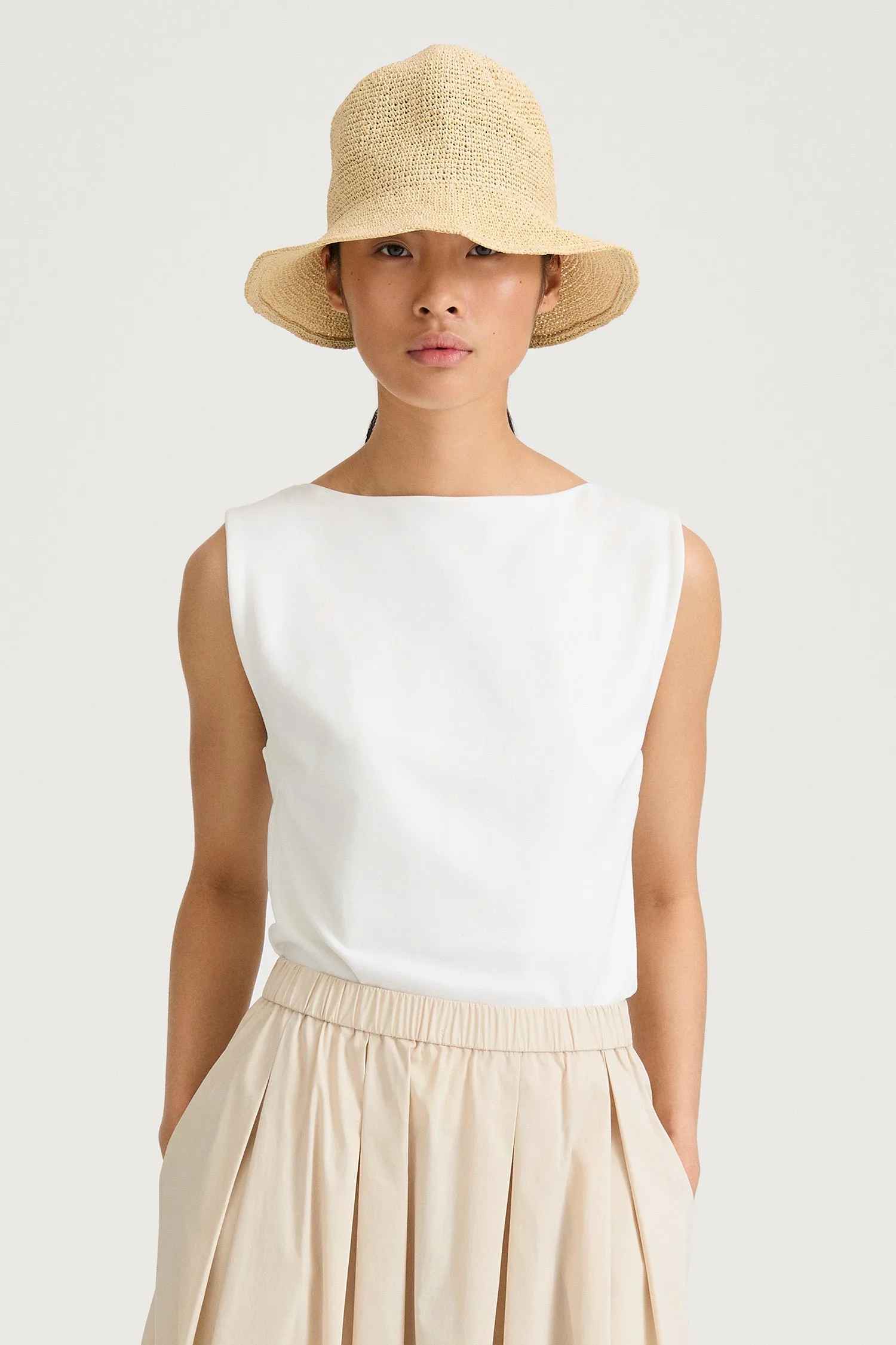 YURI HAT - CREAM sold by Stylein product image thumbnail 3