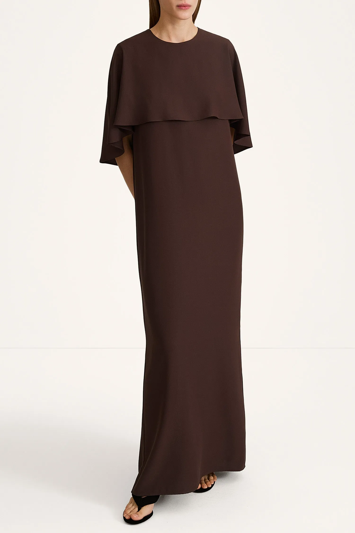 MAXINE DRESS - COFFEE sold by Stylein