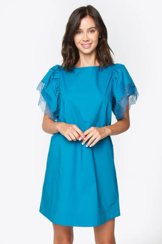 Camilia Crochet Trim Dress sold by Sugarlips